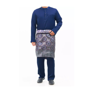 Elegant 3-Piece Set in Dark Blue