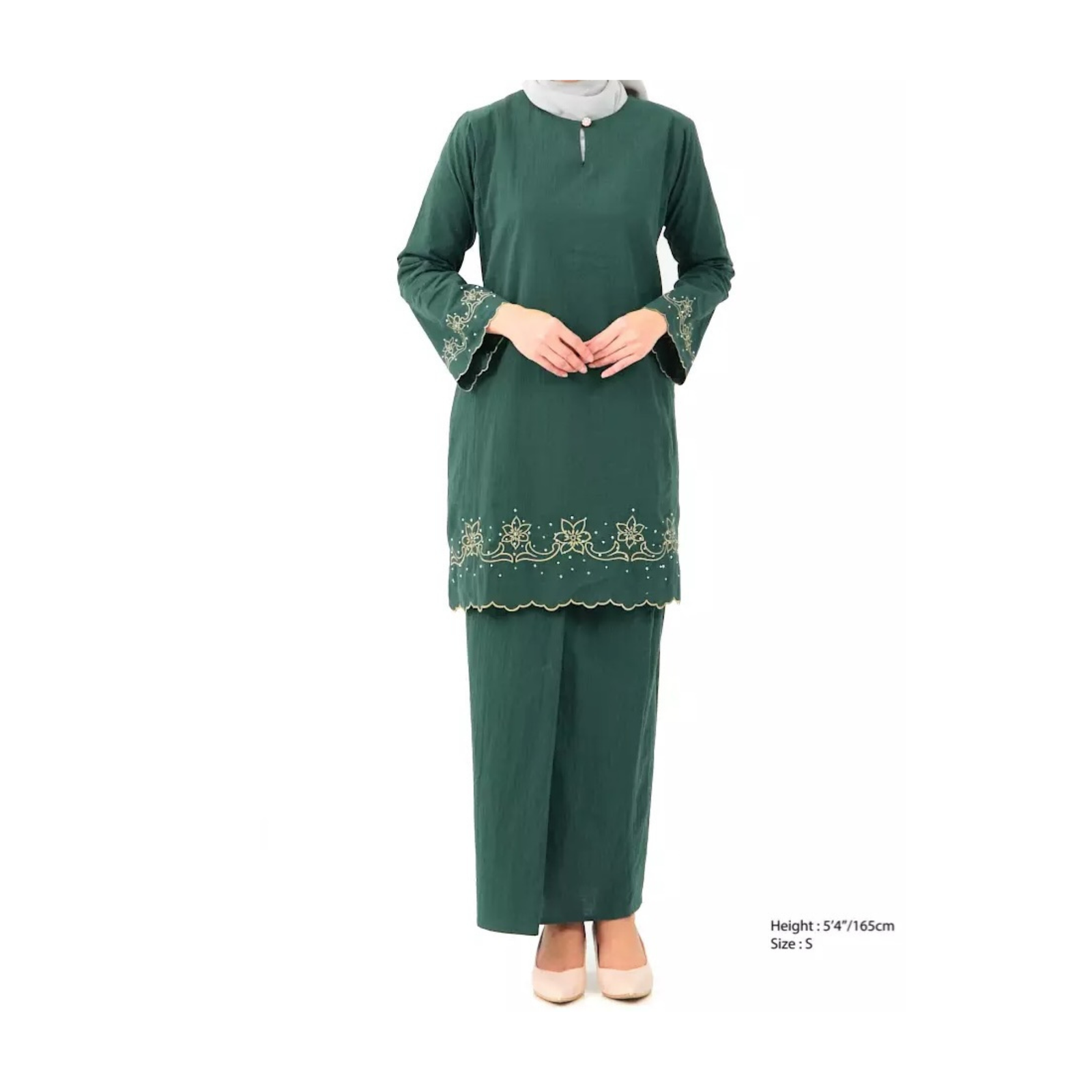 Floral Kurung Set