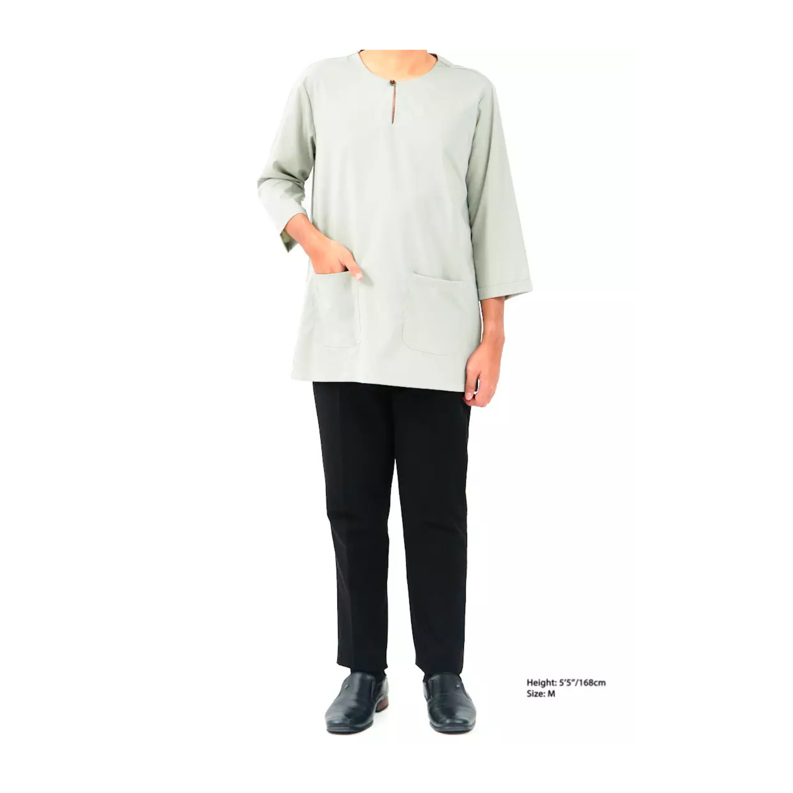 Traditional Green Baju Melayu