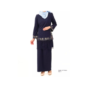 Dark Blue Batik Dress