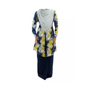 Black Yarn Kurung