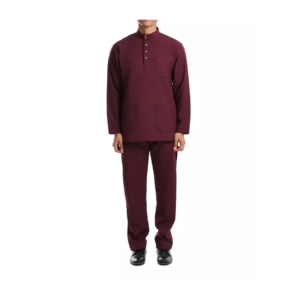 Elegant Red Baju Melayu