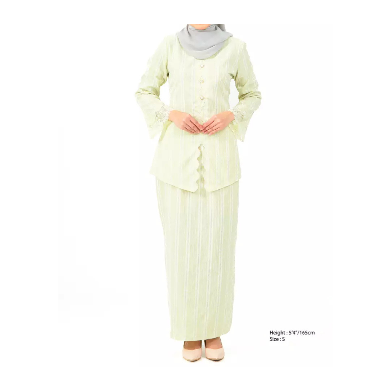 Elegant Emerald Kurung