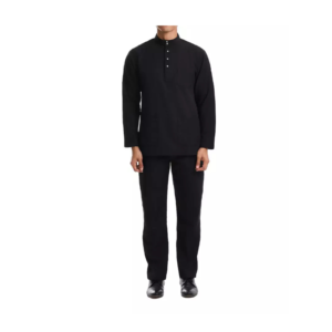 Black Baju Melayu - Timeless Elegance