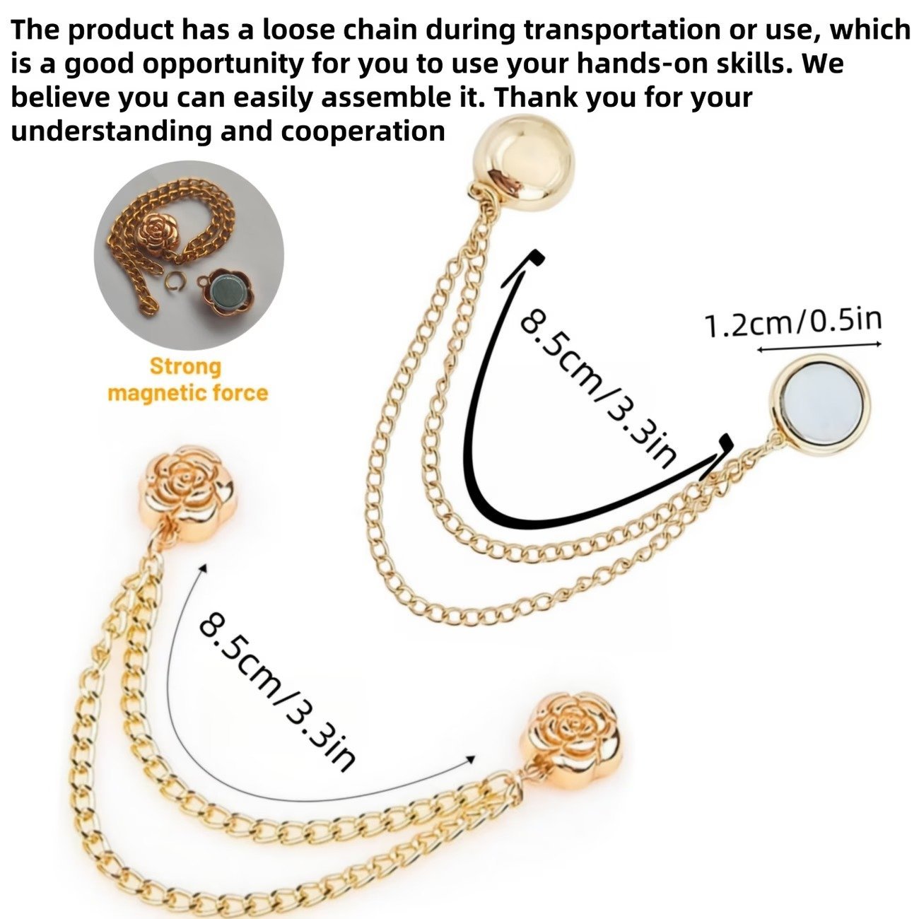 4pcs Multi-Function Magnetic Clothing Clips - Image 2