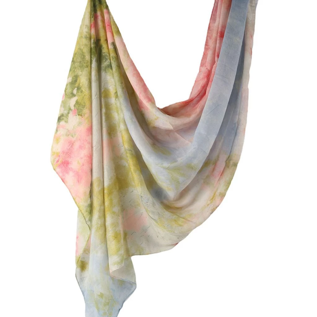 Elegant Watercolor Print Tudung - Image 3
