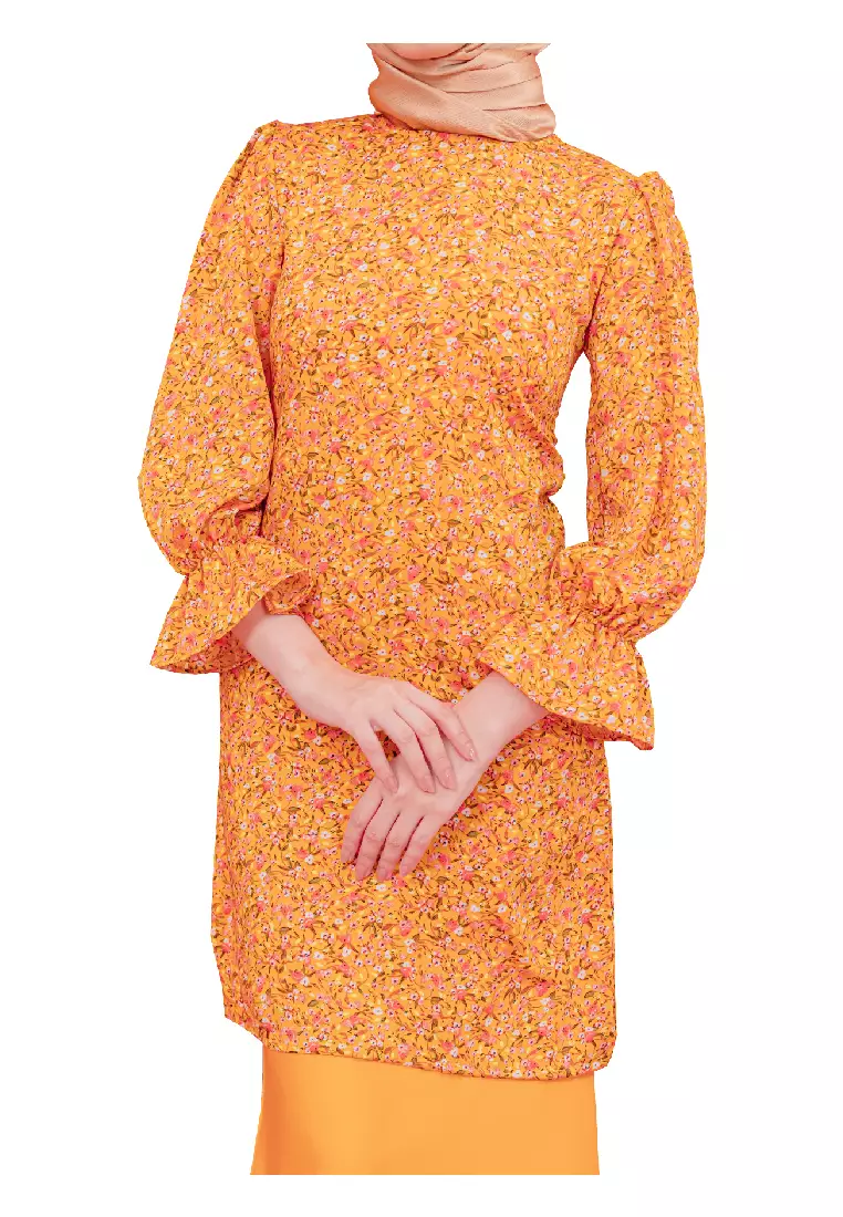 Puff Sleeve Kurung - Elegance Redefined - Image 2