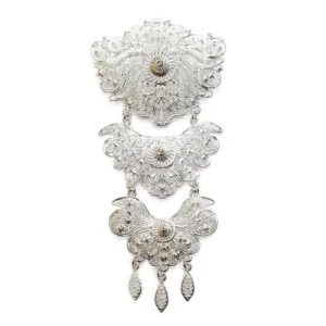 Stacked Kebaya Brooch